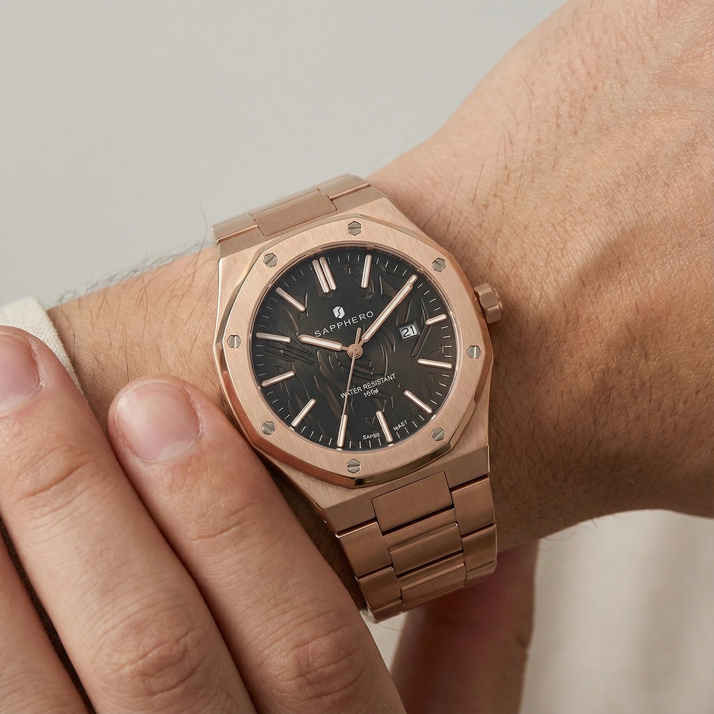 Sapphero Executive Calendar Watch