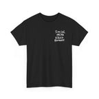 'Social Media Killed Romance' Graphic Tee — T-Shirt