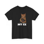 "Cat My Ex" Funny Cat Lover Graphic Tee