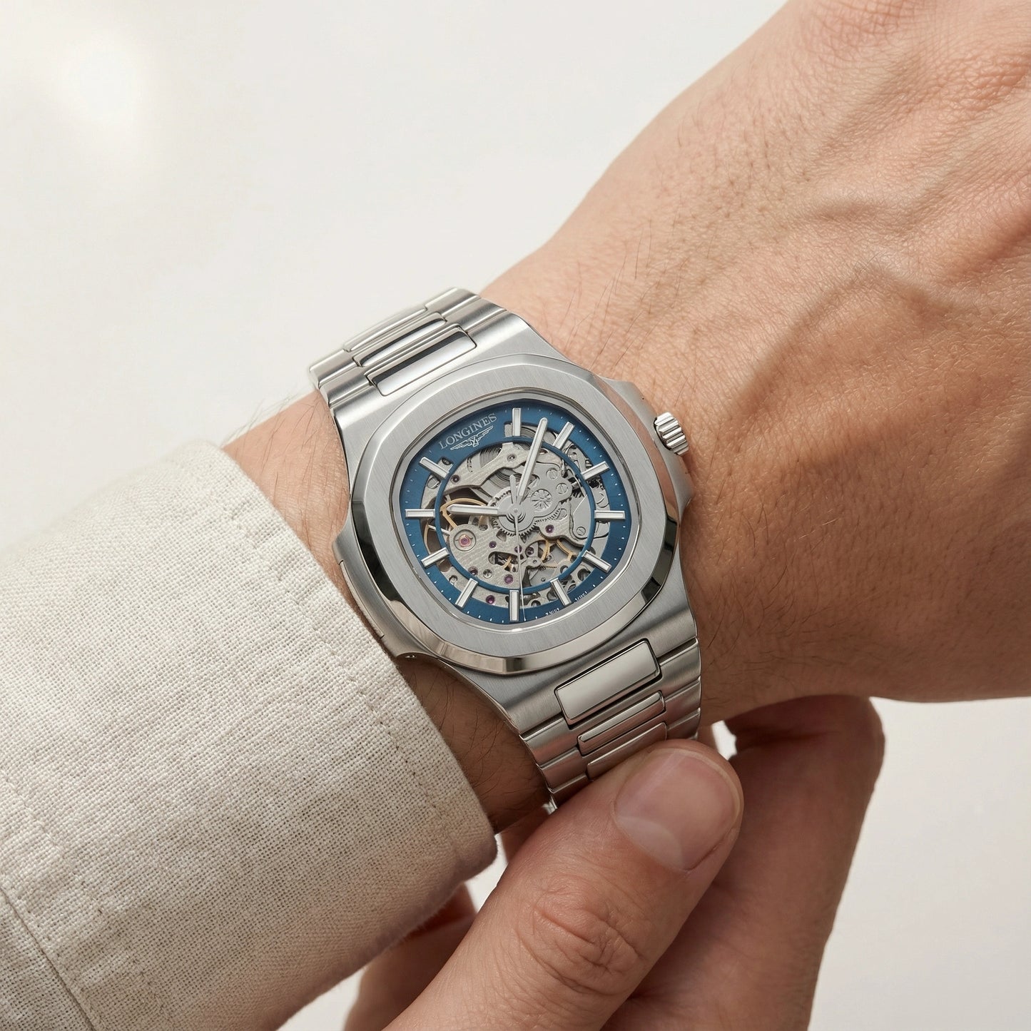 Longines Skeleton Automatic Watch