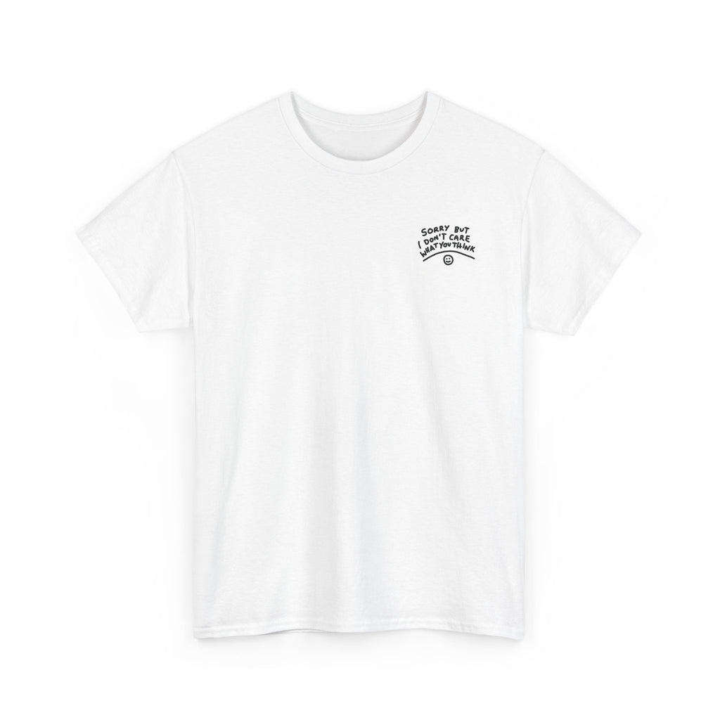 "Save Your Opinion" Funny Sarcastic Raccoon Graphic Tee