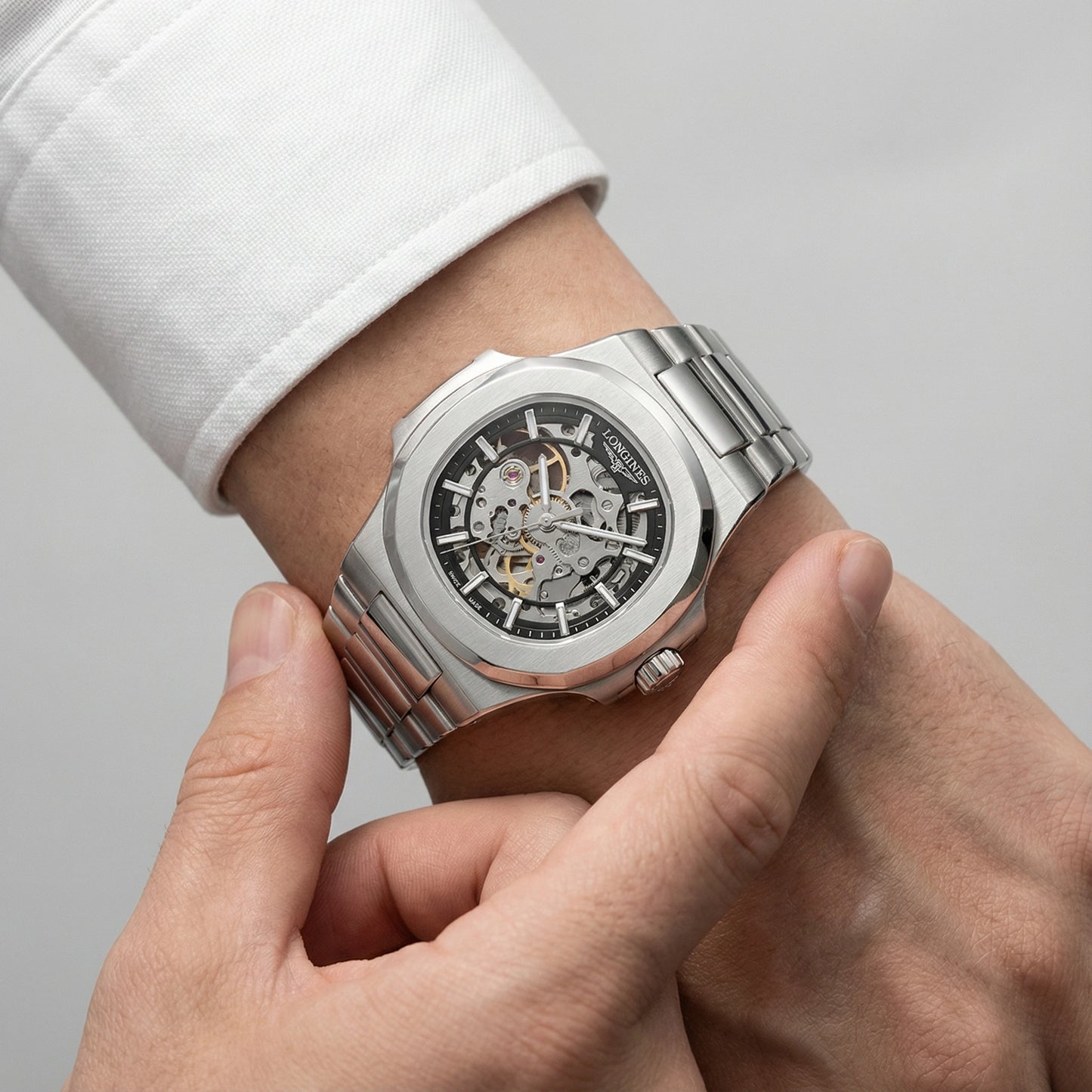 Longines Skeleton Automatic Watch