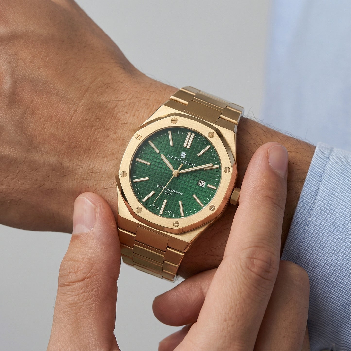 Sapphero Executive Calendar Watch