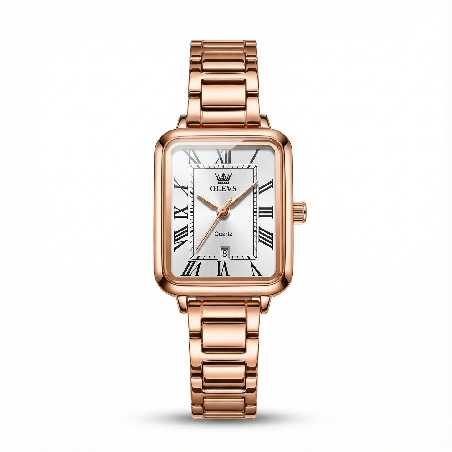Olevs Elegant Square Dress Watch
