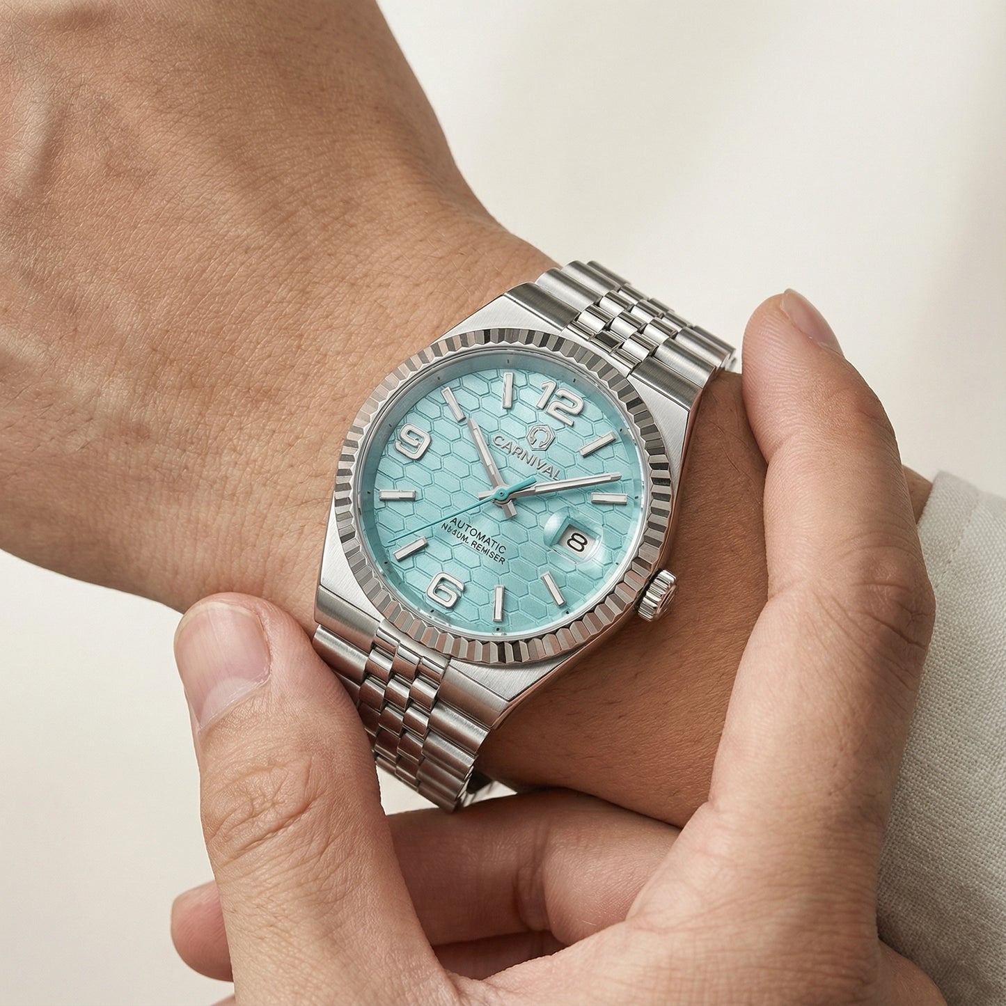 Carnival Classic Steel Timepiece