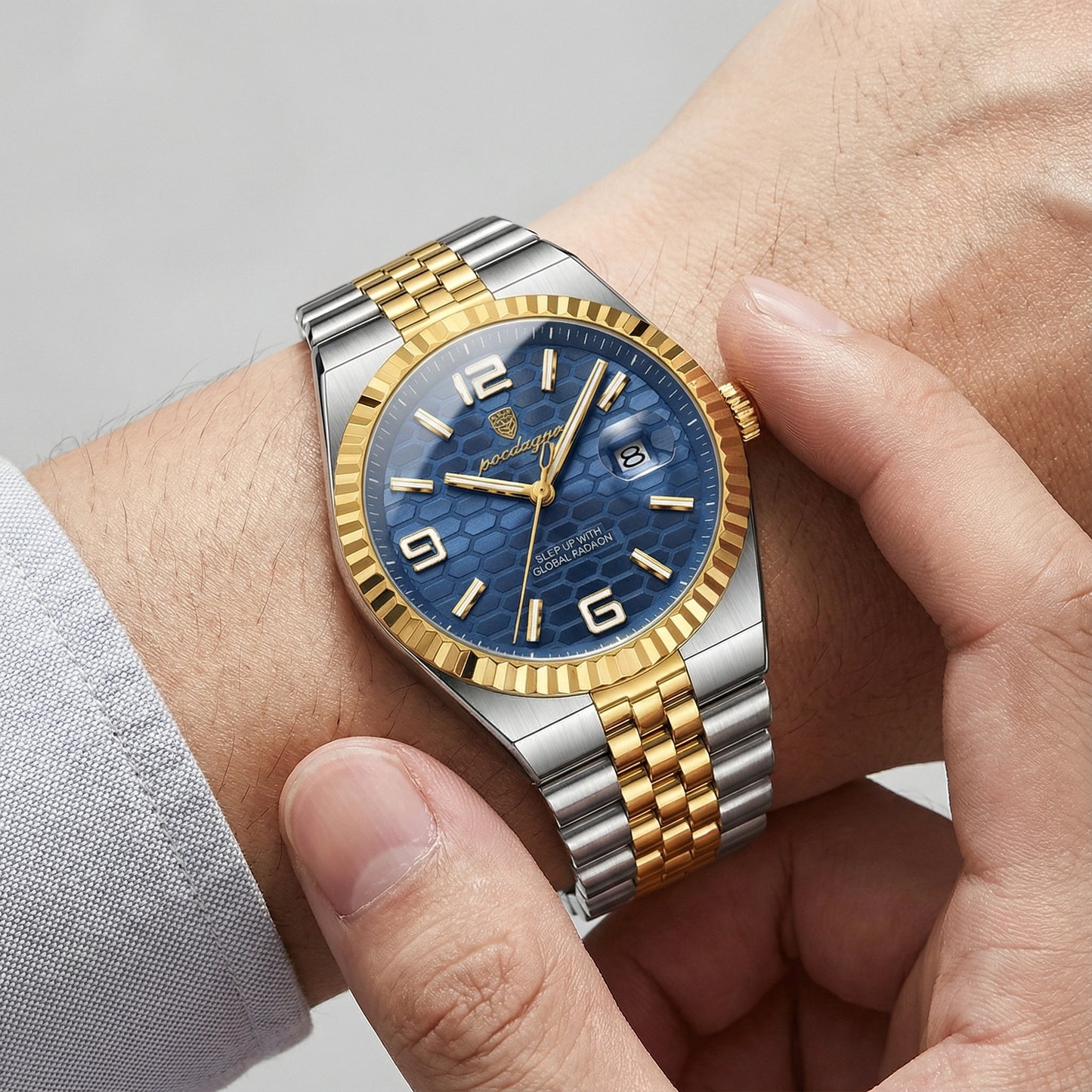 Carnival Classic Steel Timepiece