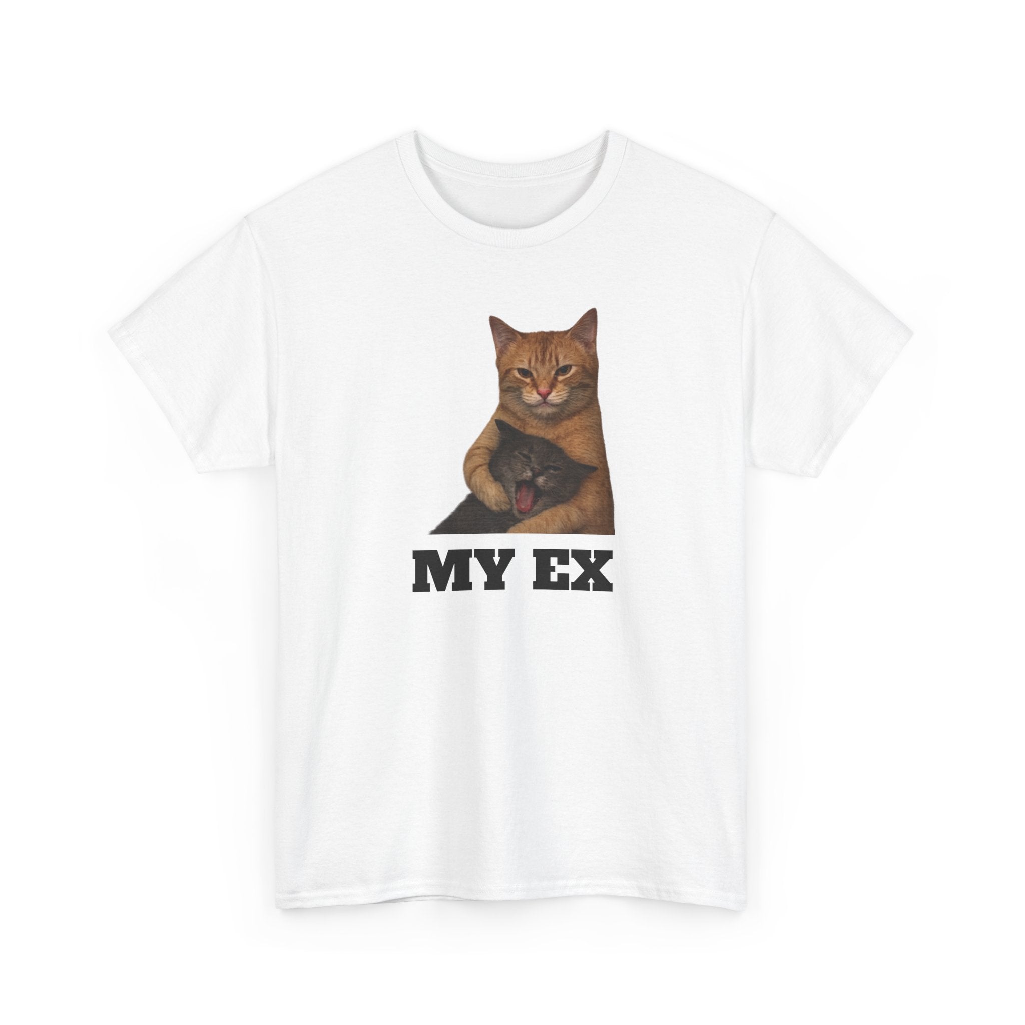 "Cat My Ex" Funny Cat Lover Graphic Tee