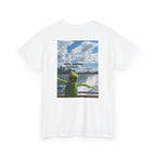 "Hello I'm Back" Funny Comeback Frog Graphic Tee