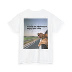 "Life Is an Adventure" Funny Dog Lover Graphic Tee
