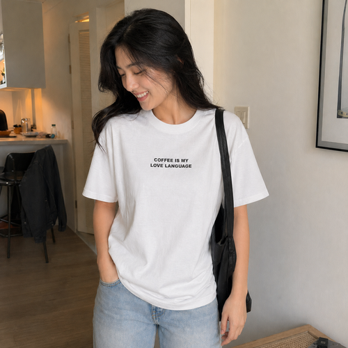 "Coffee Is My Love Language" Graphic Tee