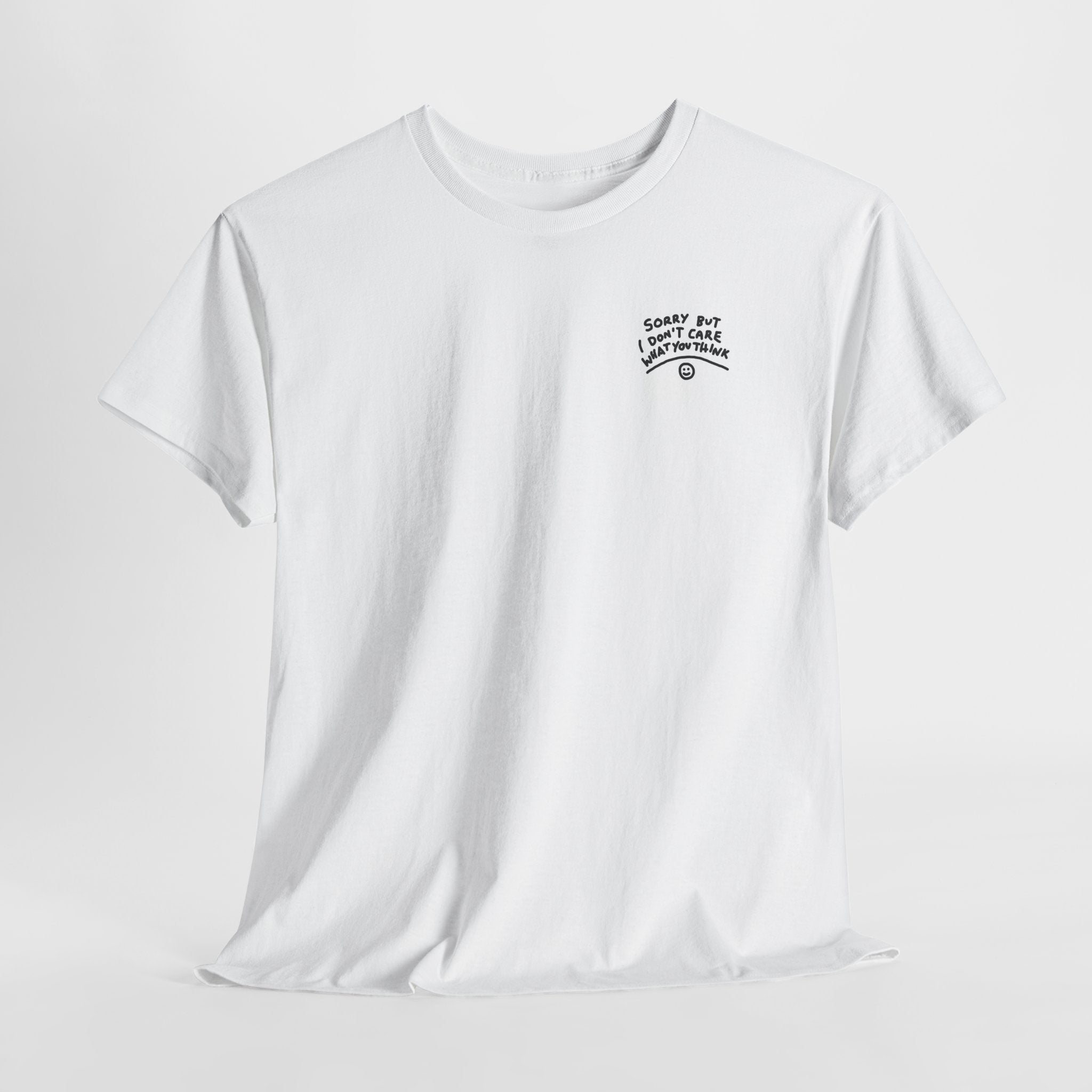 "Save Your Opinion" Funny Sarcastic Raccoon Graphic Tee