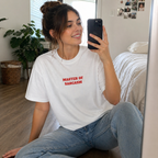 "Master of Sarcasm" Minimalist Graphic Tee