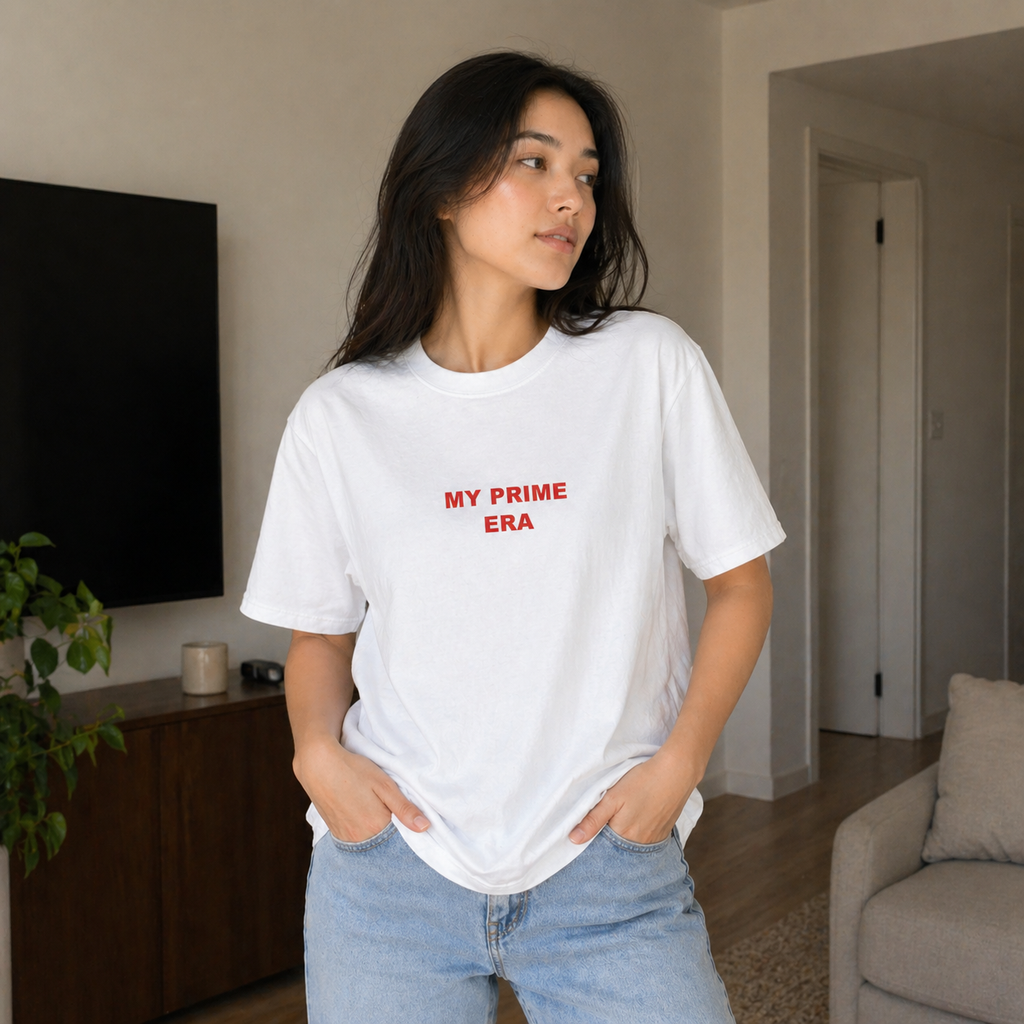 "My Prime Era" Minimal Graphic Tee