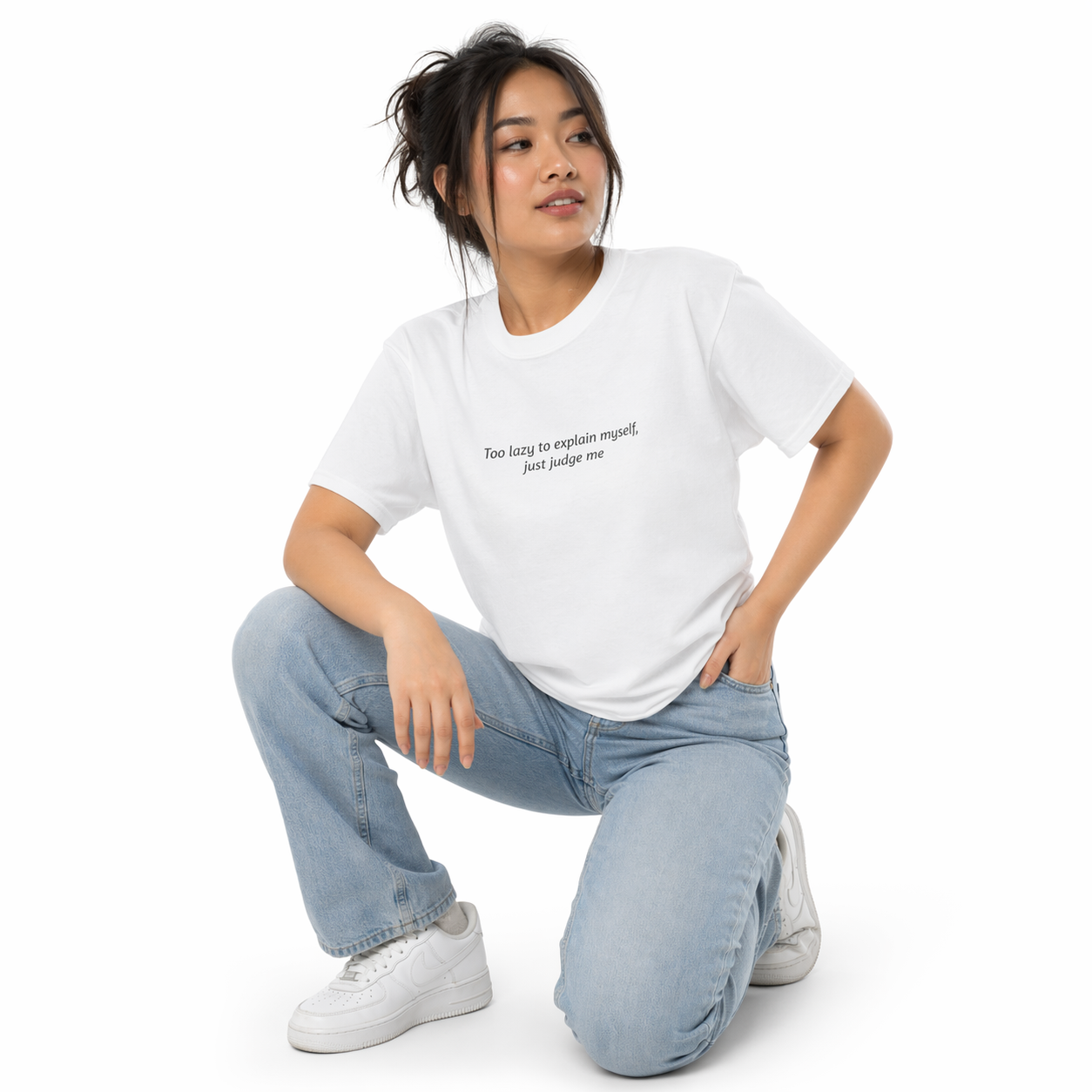 "You're Being So Catty" Minimalist Graphic Tee
