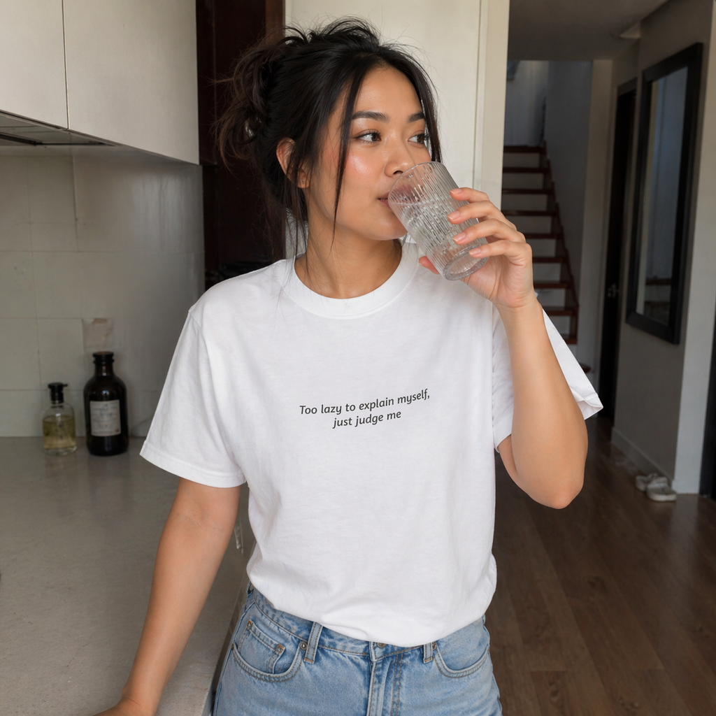 "You're Being So Catty" Minimalist Graphic Tee