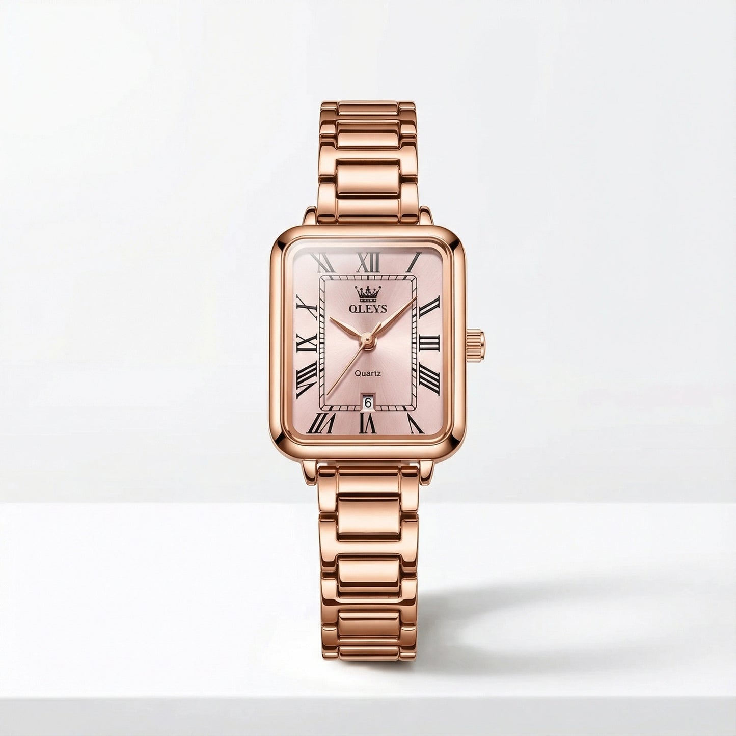 Olevs Elegant Square Dress Watch