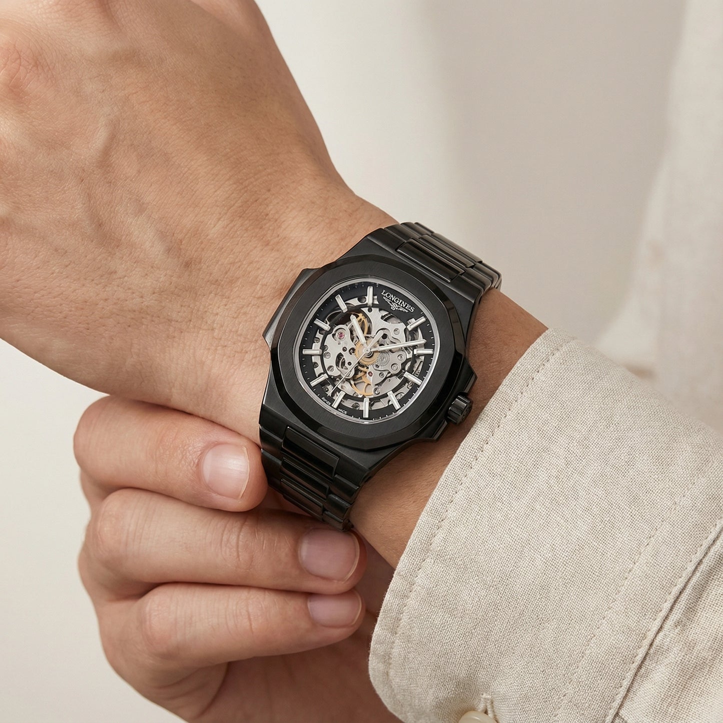 Longines Skeleton Automatic Watch