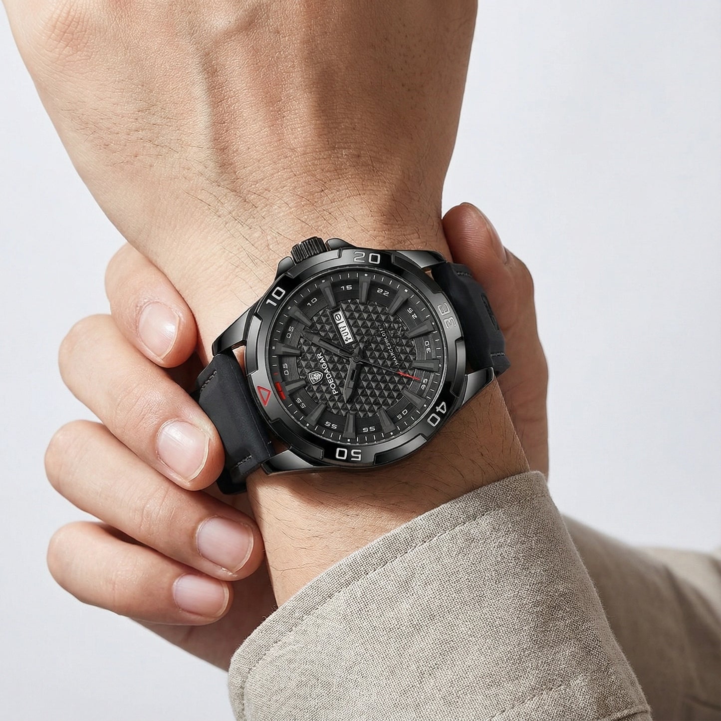 Poedagar Luminous Sport Watch