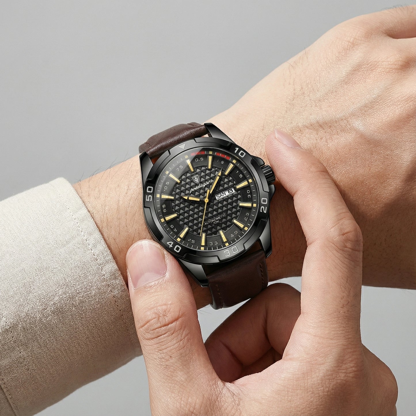 Poedagar Luminous Sport Watch