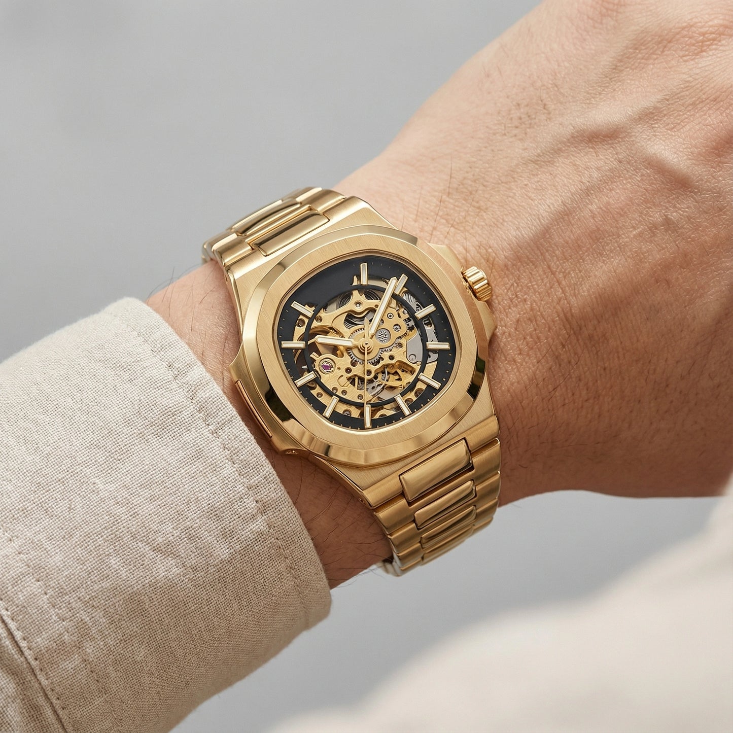 Longines Skeleton Automatic Watch