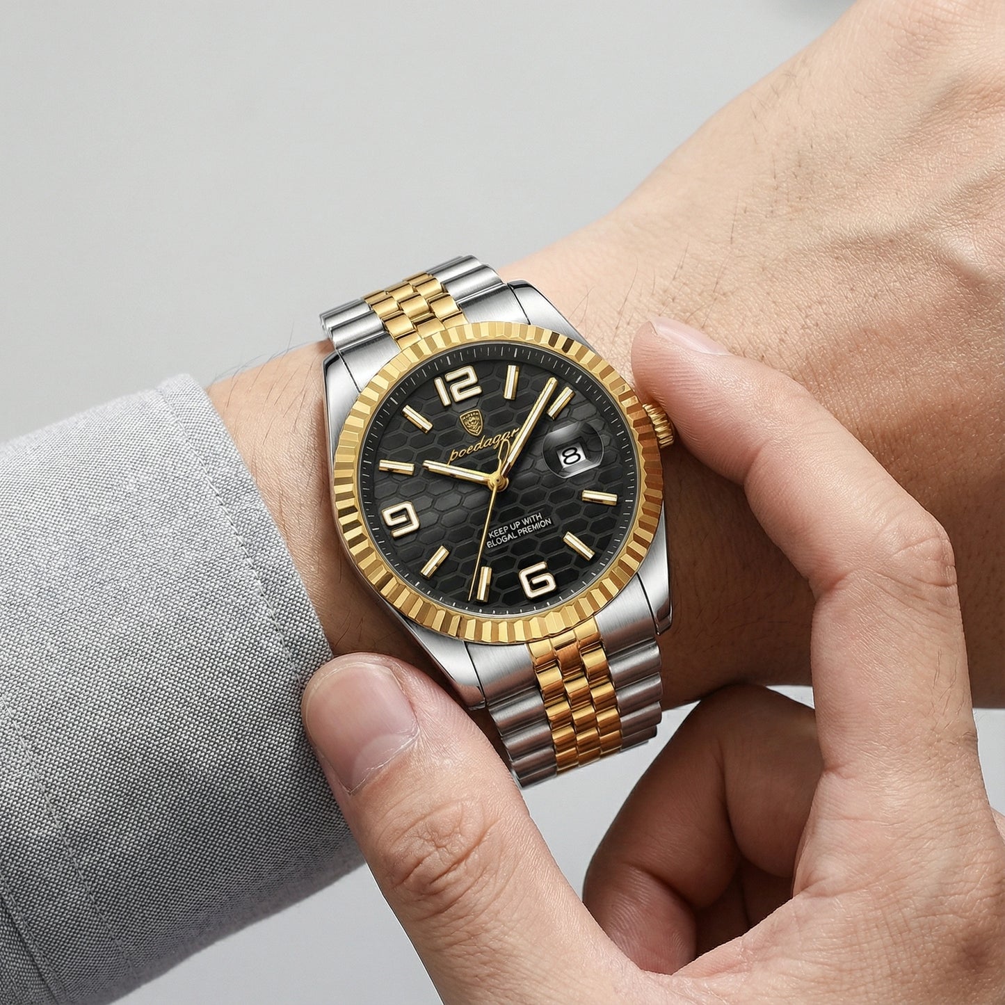 Carnival Classic Steel Timepiece