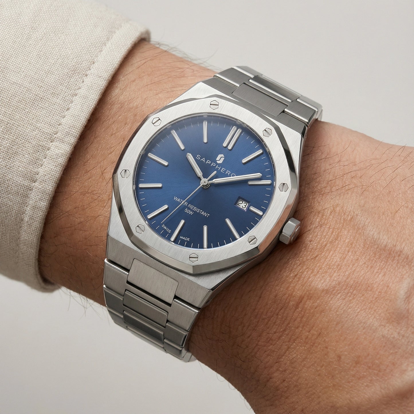 Sapphero Executive Calendar Watch