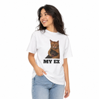 "Cat My Ex" Funny Cat Lover Graphic Tee